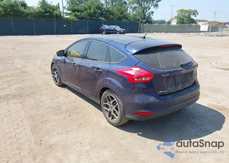 2017 Ford Focus Sel из США, поврежденный, VIN 1FADP3M27HL347139